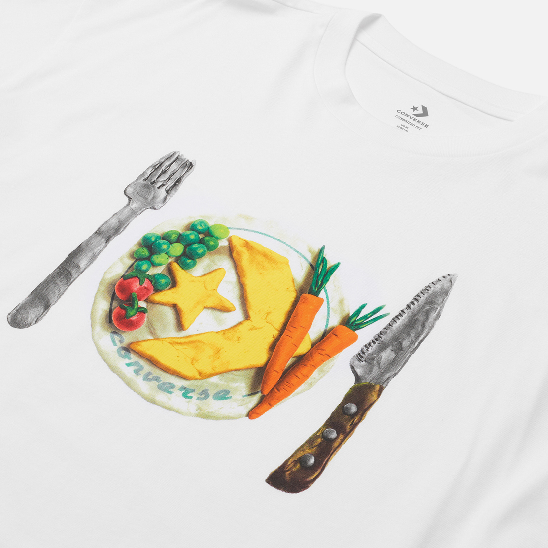 Converse Мужская футболка Create Your Dinner