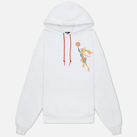 Женская толстовка Converse x Space Jam A New Legacy Hoodie, цвет белый, размер XS