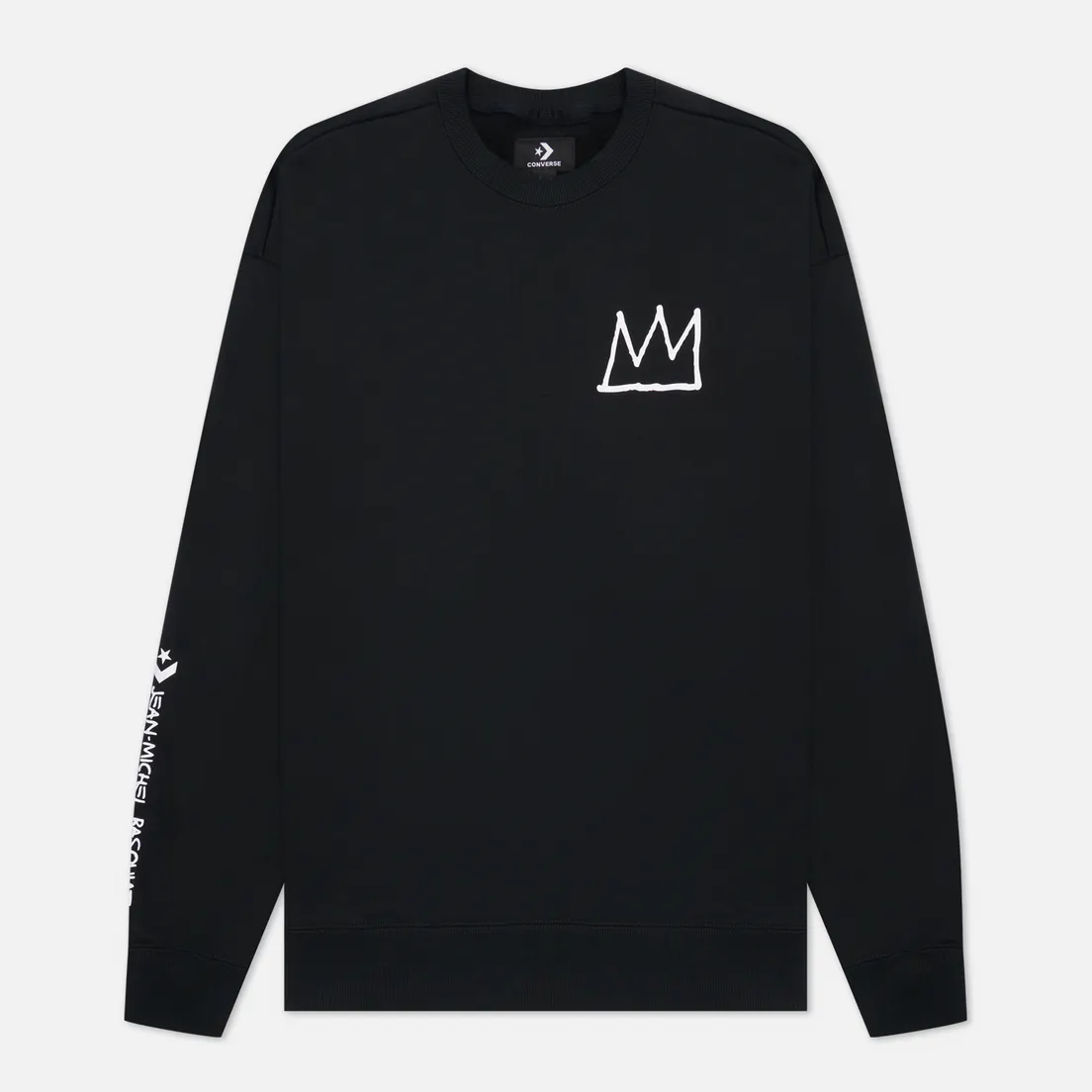Converse Мужская толстовка x Basquiat Fleece Crew