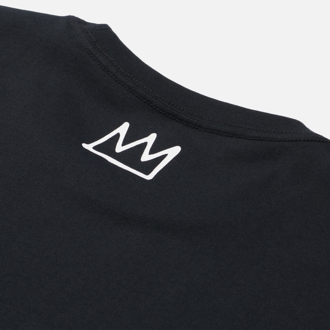 Мужская футболка Converse, цвет чёрный, размер L 10023144001 x Basquiat Graphic - фото 3