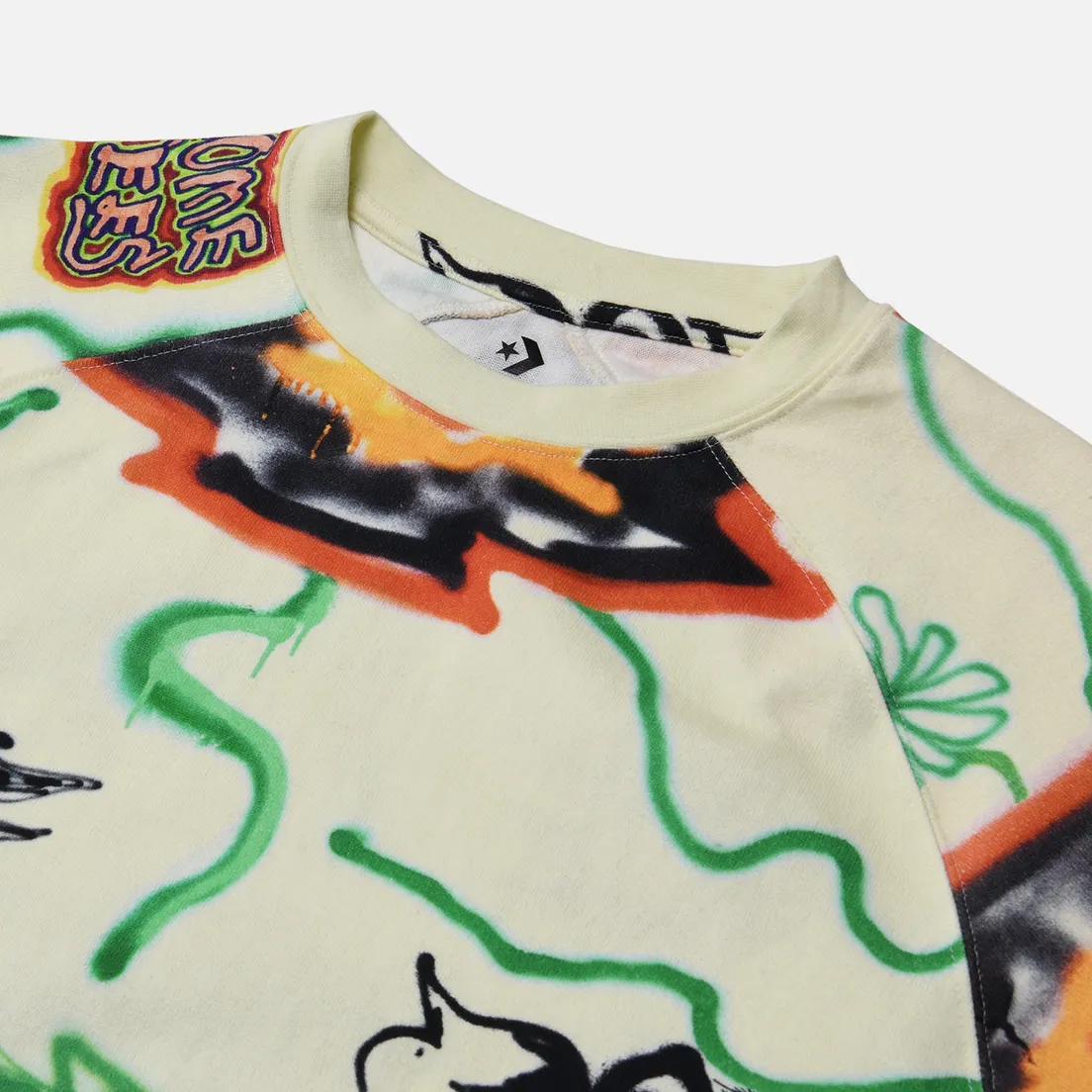 Converse Мужская футболка x Come Tees Floral Triangle