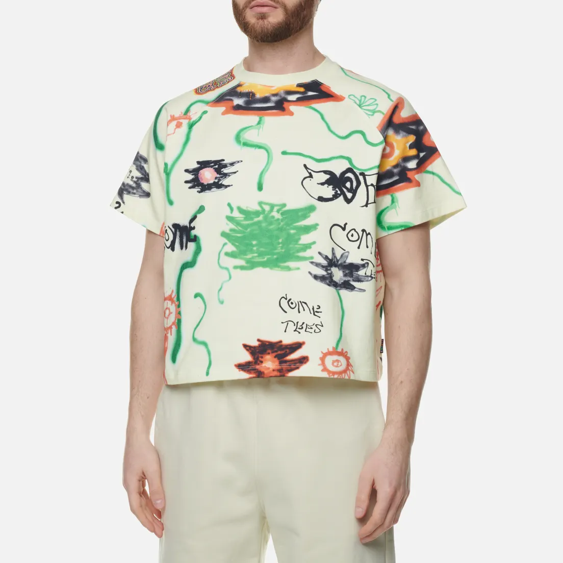 Converse Мужская футболка x Come Tees Floral Triangle