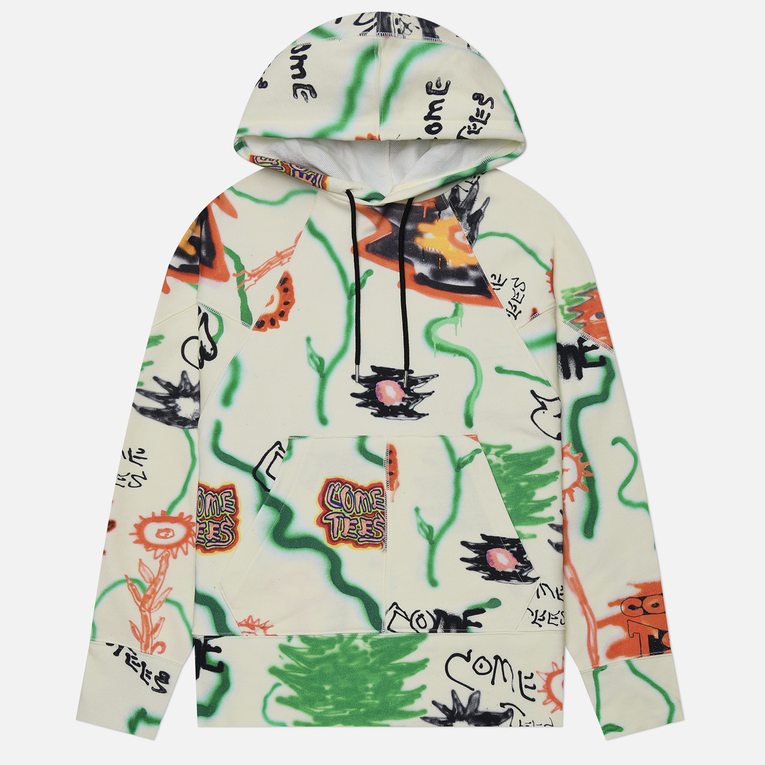 Converse Мужская толстовка x Come Tees Floral Triangle Hoodie