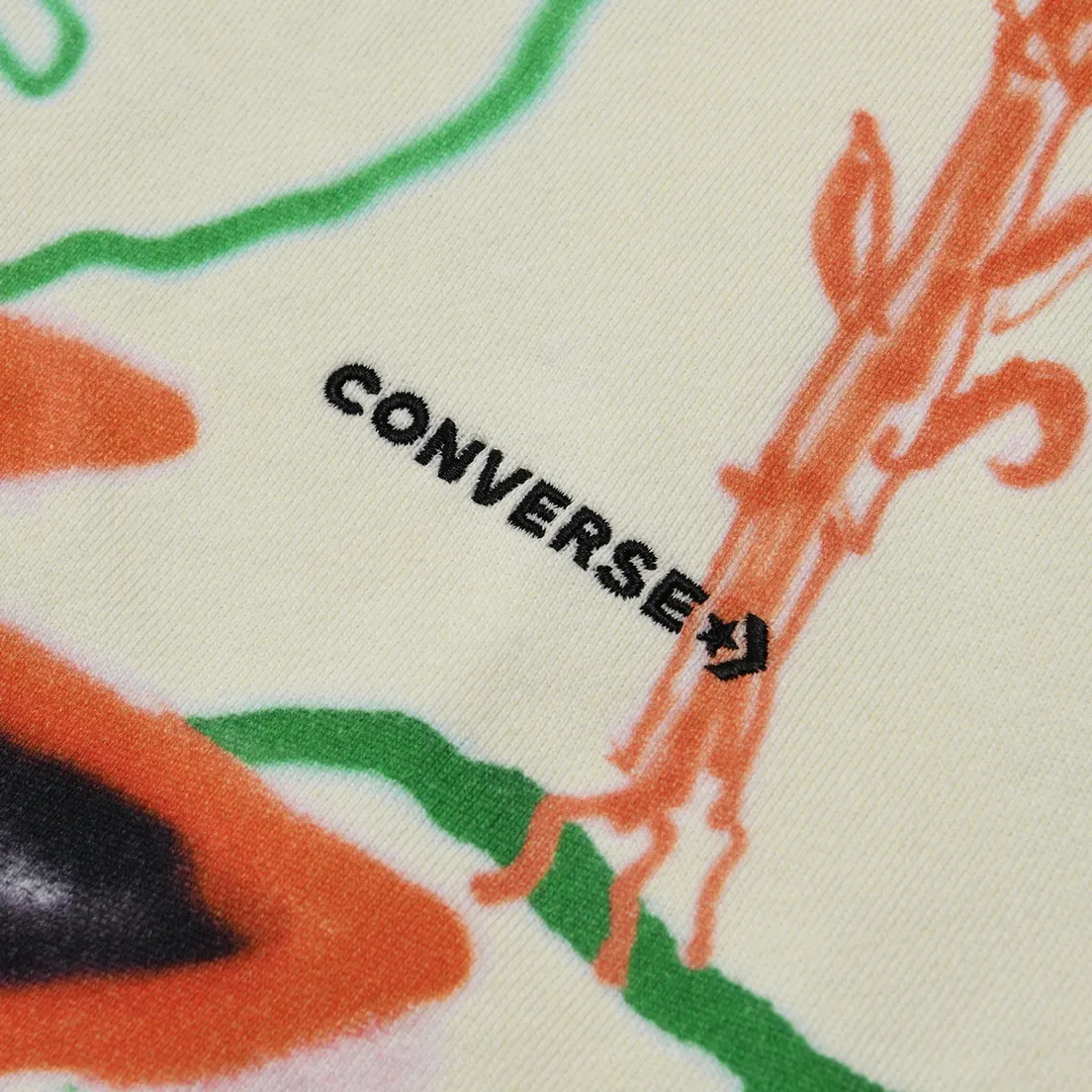 Converse Мужская толстовка x Come Tees Floral Triangle Hoodie