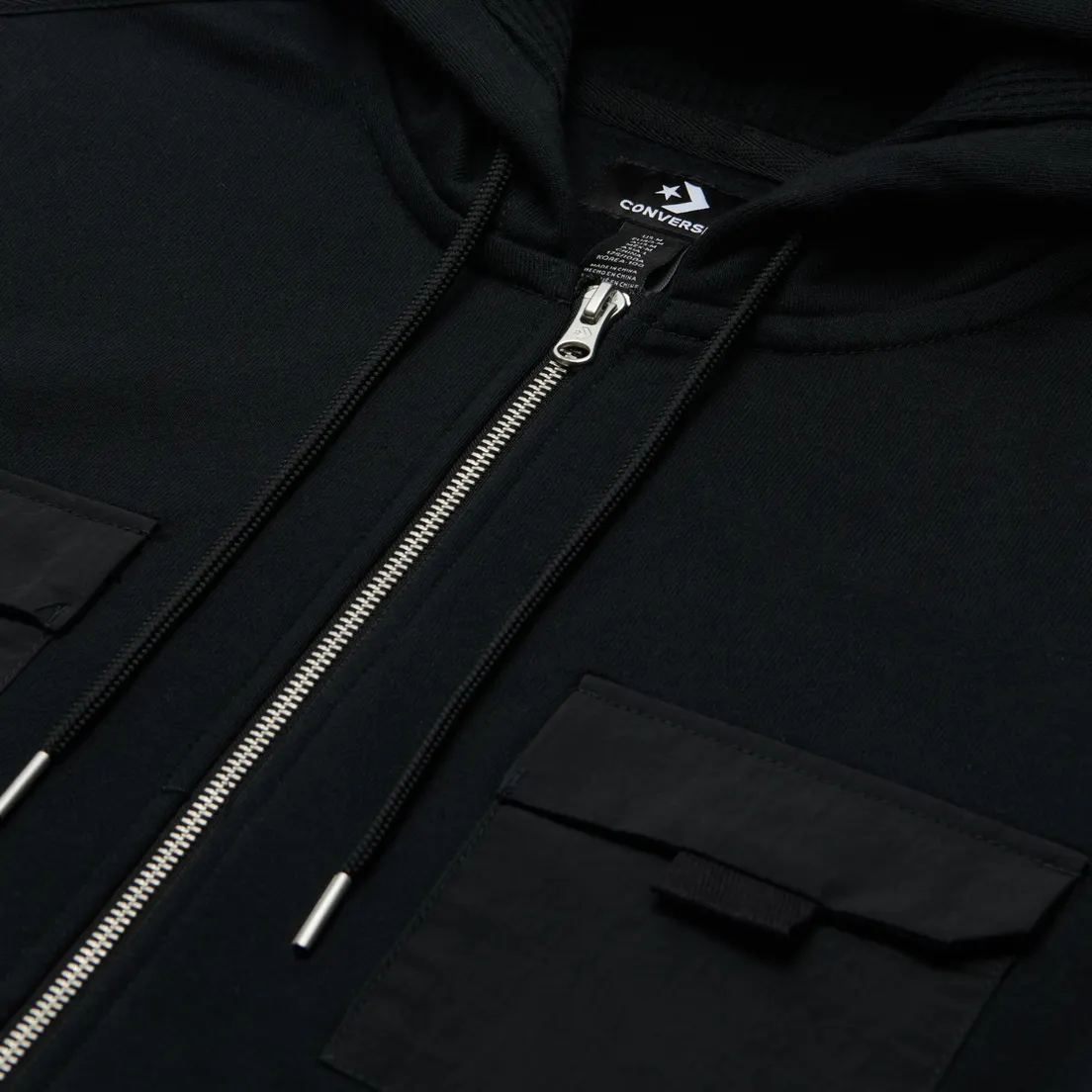 Converse Мужская толстовка x Joshua Vides Utility Fleece Full Zip Hoodie