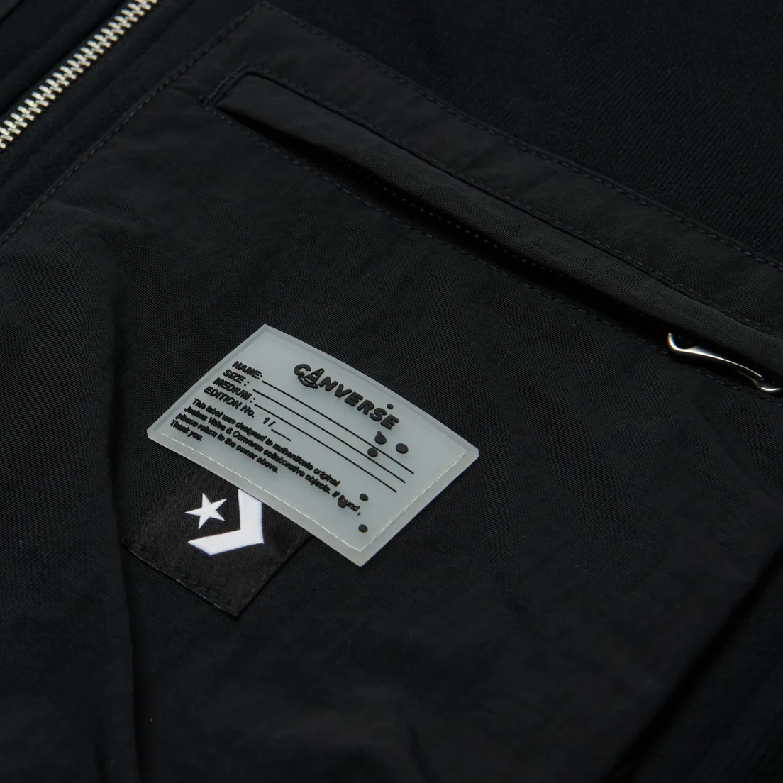 Converse Мужская толстовка x Joshua Vides Utility Fleece Full Zip Hoodie