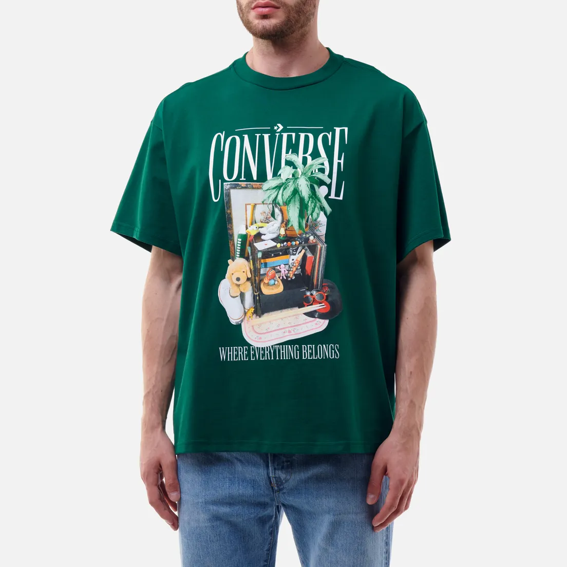 Converse Мужская футболка Hidden Treasures