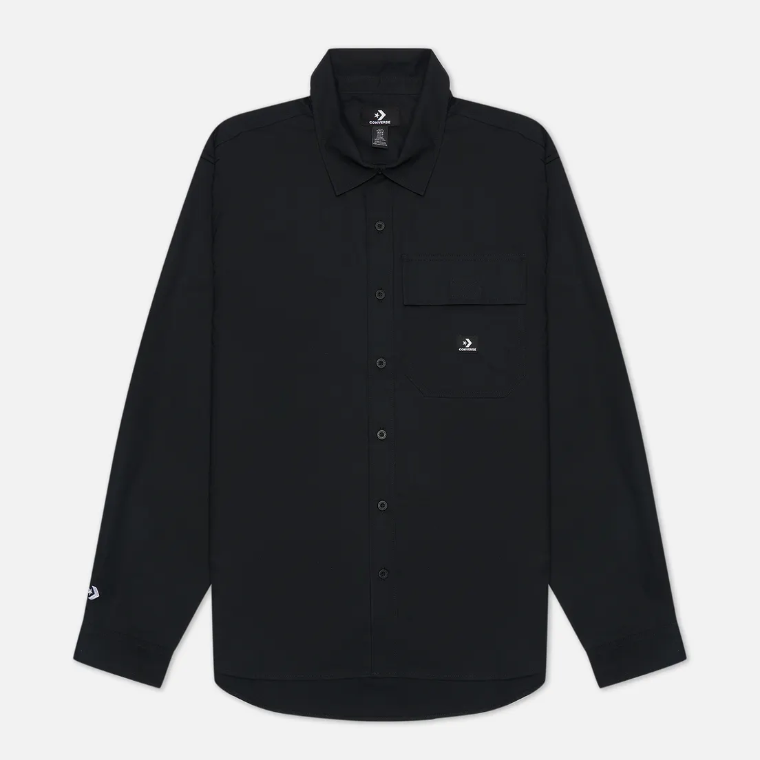 Converse Мужская рубашка Woven Long Sleeve Button Down