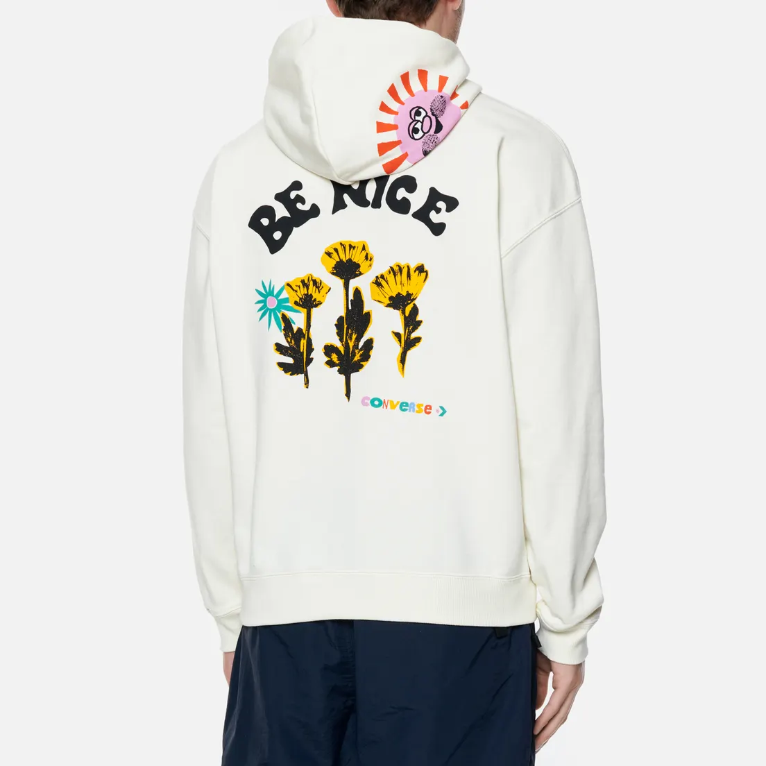 Converse Мужская толстовка Much Love Graphic Hoodie