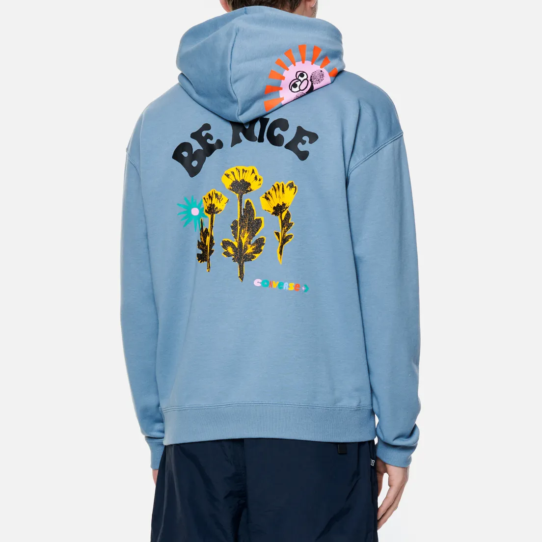 Converse Мужская толстовка Much Love Graphic Hoodie