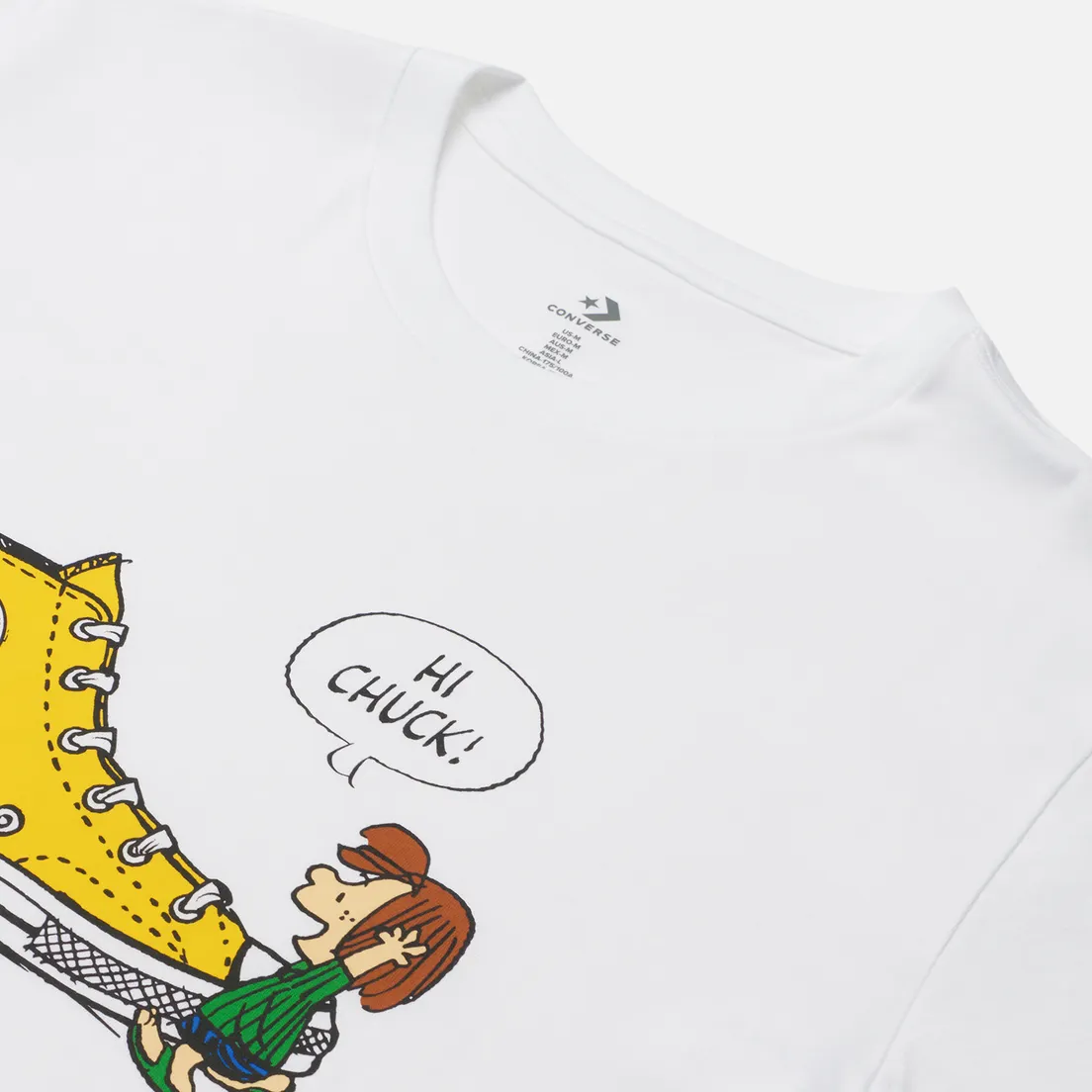 Converse Мужская футболка x Peanuts Chuck