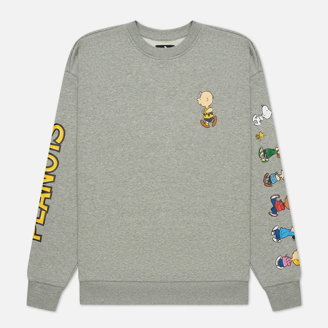 Converse Мужская толстовка x Peanuts Crew Neck Fleece Hoodie