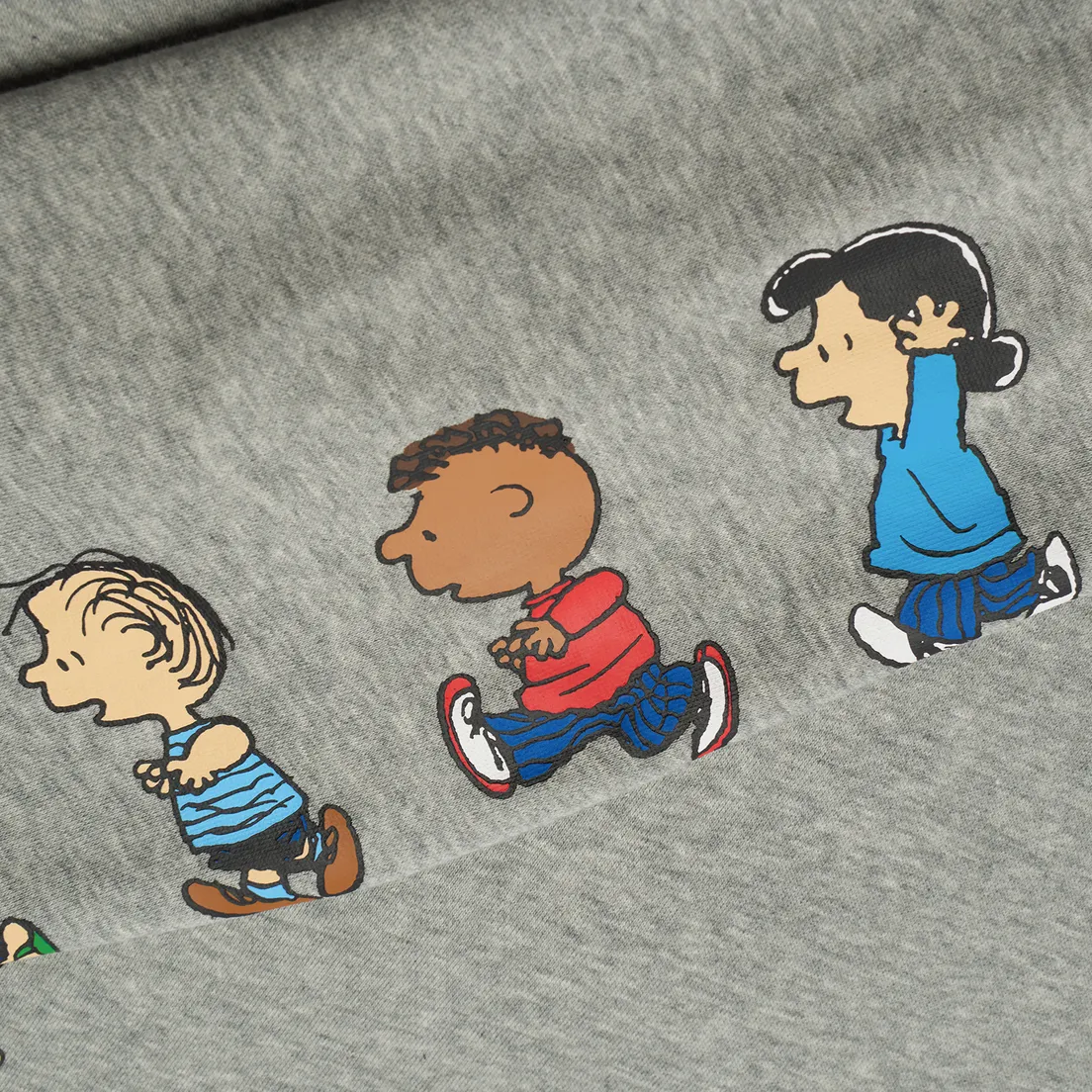 Converse Мужская толстовка x Peanuts Crew Neck Fleece Hoodie
