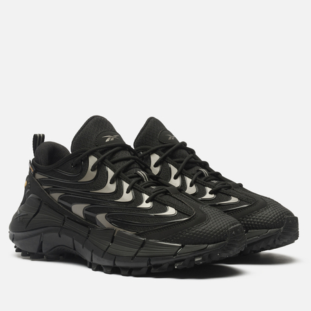 Мужские кроссовки Reebok Zig Kinetica 3.5 Edge, цвет чёрный, размер 40.5 EU