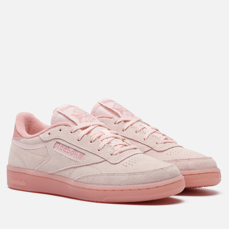 Женские кроссовки Reebok Club C 85, цвет розовый, размер 38.5 EU