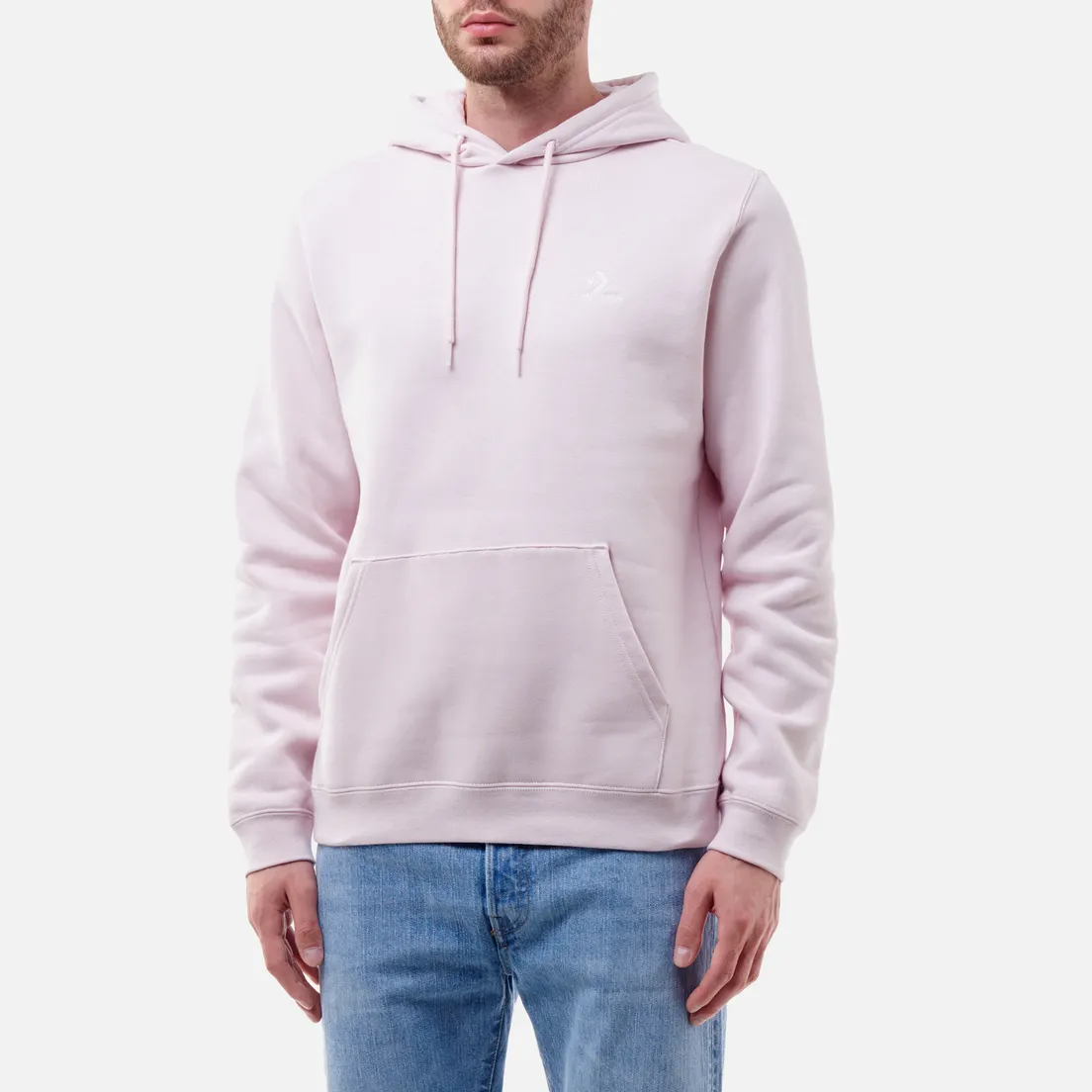 Converse Мужская толстовка Embroidered Star Chevron Hoodie