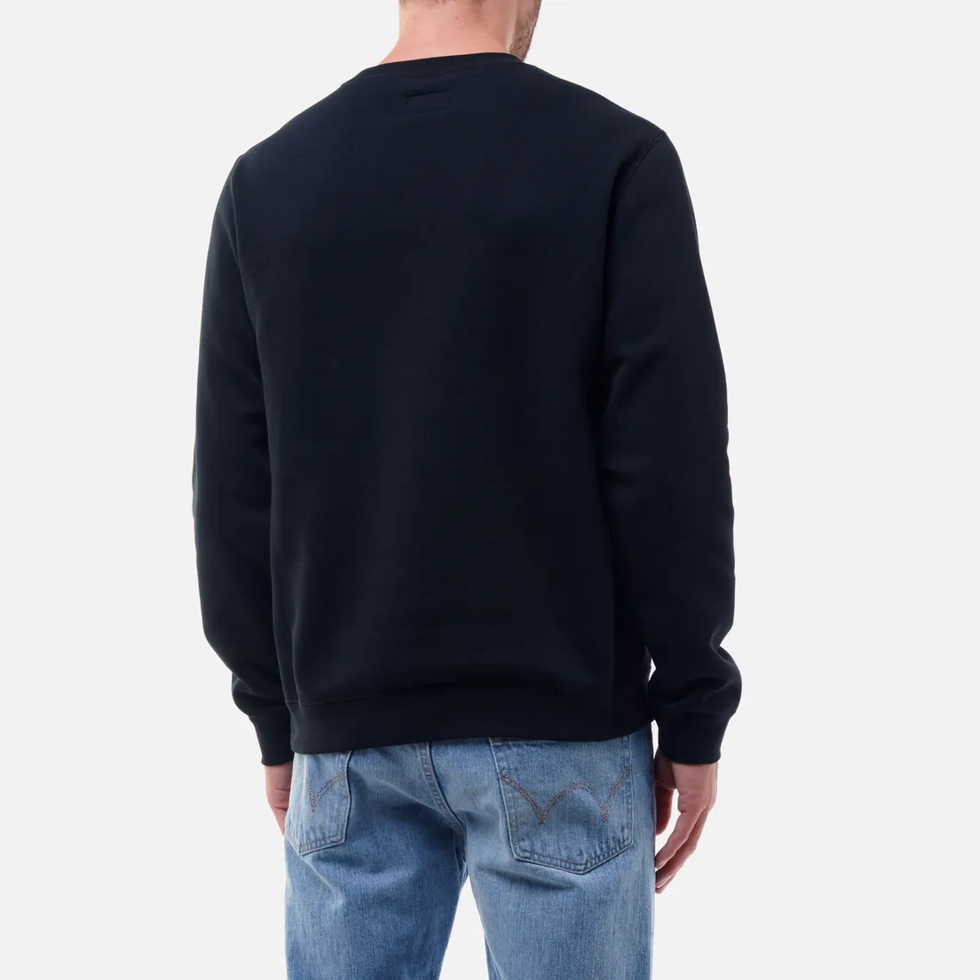 Converse Мужская толстовка Embroidered Star Chevron Crew Neck