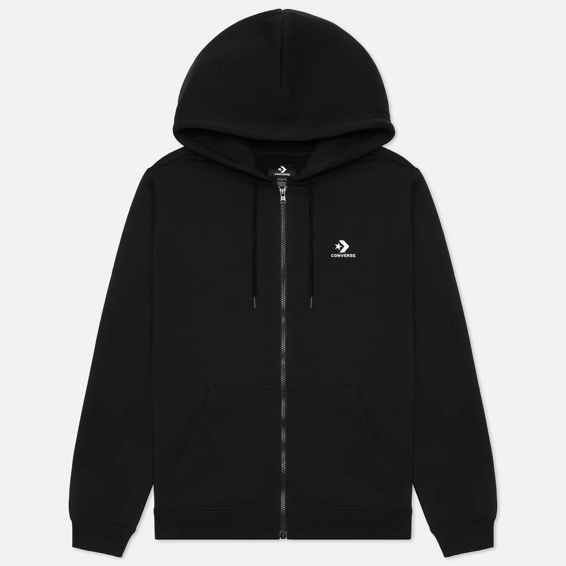 Converse Мужская толстовка Embroidered Star Chevron Full Zip Hoodie