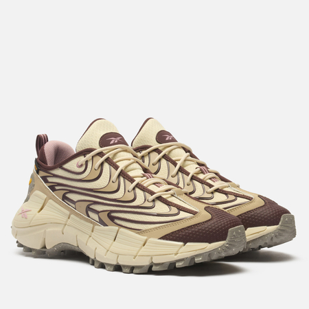 Мужские кроссовки Reebok Zig Kinetica 3.5 Edge, цвет бежевый, размер 40.5 EU