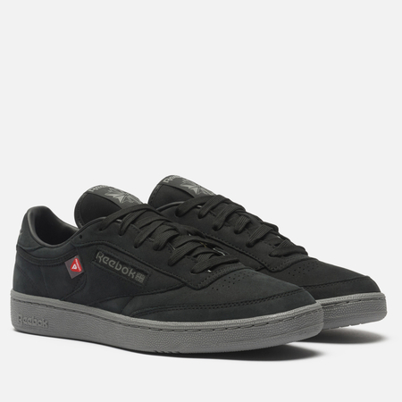 Мужские кроссовки Reebok Club C 85, цвет чёрный, размер 42 EU