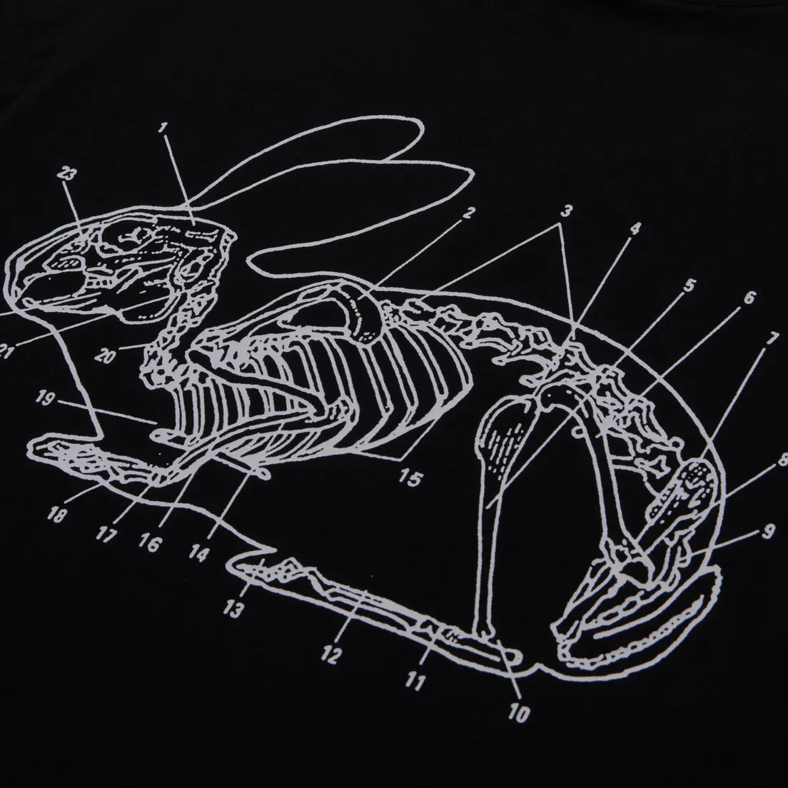 maharishi Мужская футболка x Allister Lee Rabbit Bones