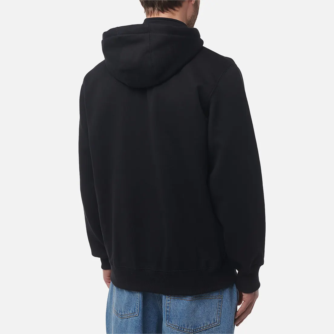 Carhartt Мужская толстовка Rain Defender Loose Fit Heavyweight Quarter-Zip Hoodie