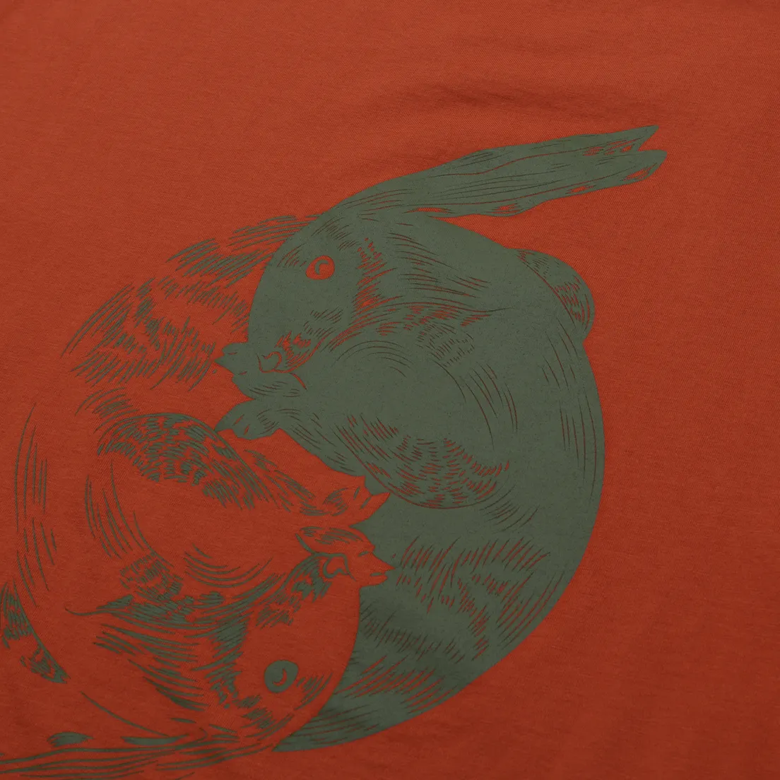maharishi Мужская футболка Yin Yang Rabbit