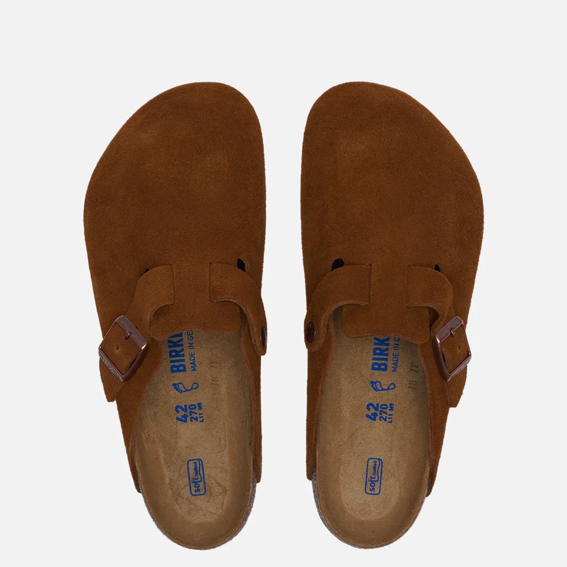 Birkenstock Мужские сандалии Boston Suede