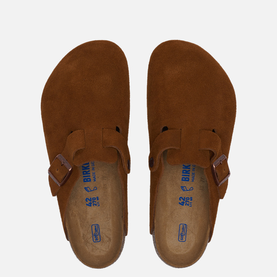 Сандалии Birkenstock Boston Suede Mink