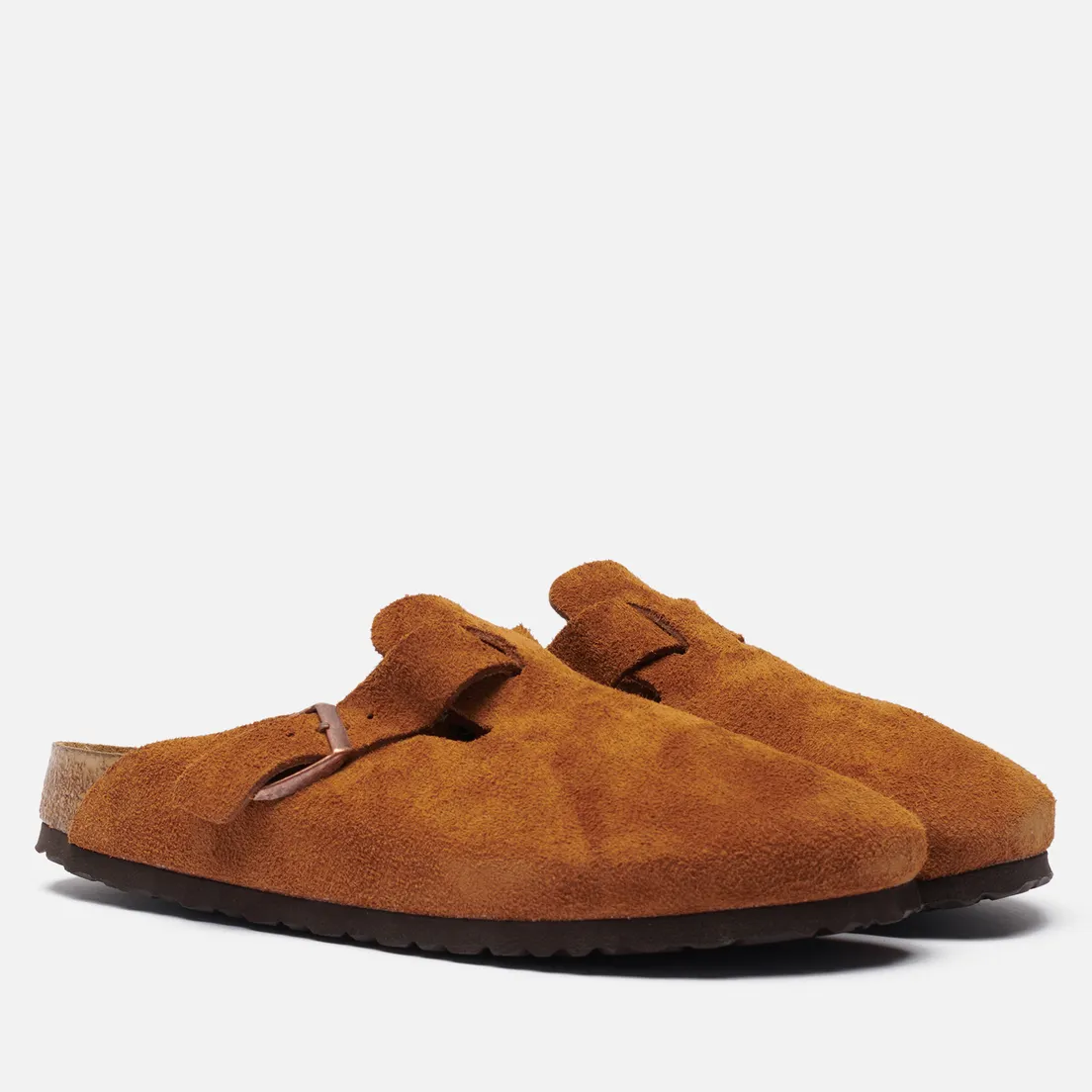 Birkenstock Сандалии Boston Soft Footbed Suede Leather