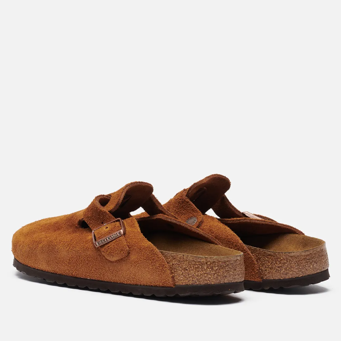 Birkenstock Сандалии Boston Soft Footbed Suede Leather