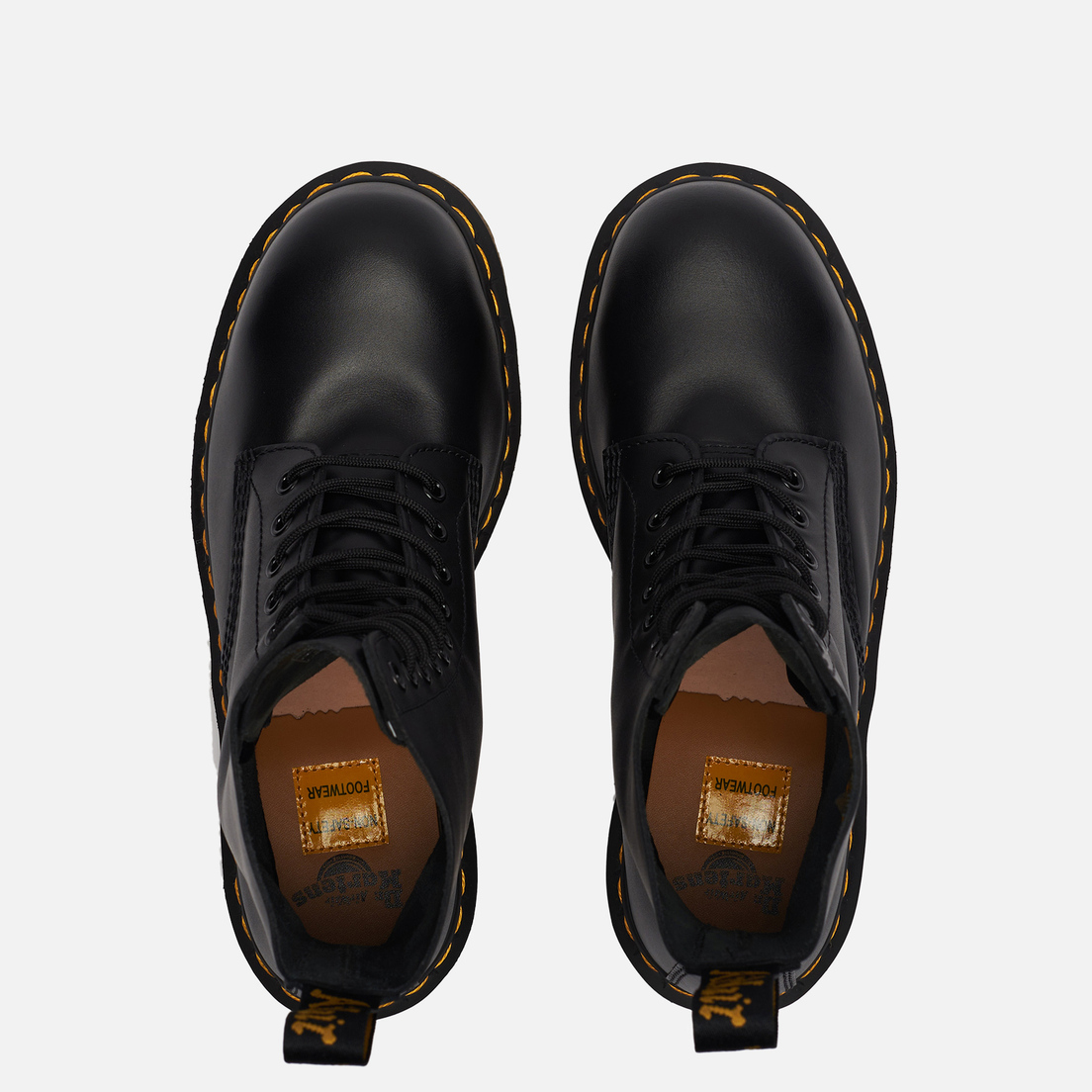 Dr. Martens Ботинки 1919 Black Fine Haircell