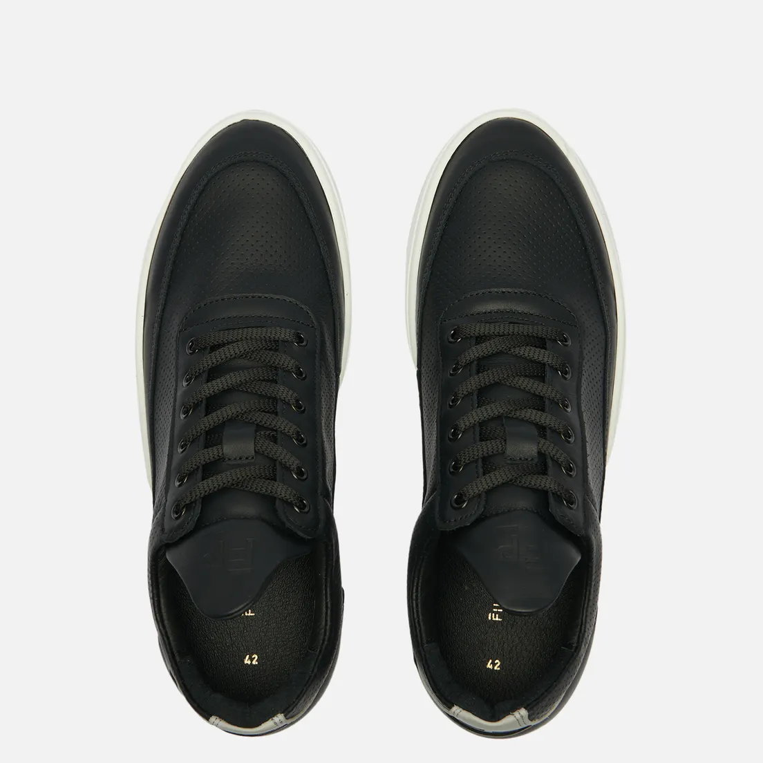 Filling Pieces Кроссовки Low Top Bianco Perforated