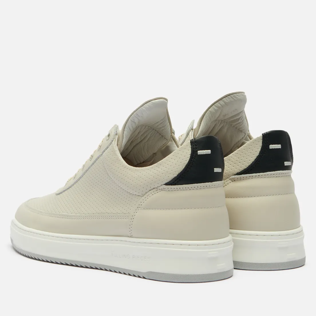 Filling Pieces Кроссовки Low Top Bianco Perforated