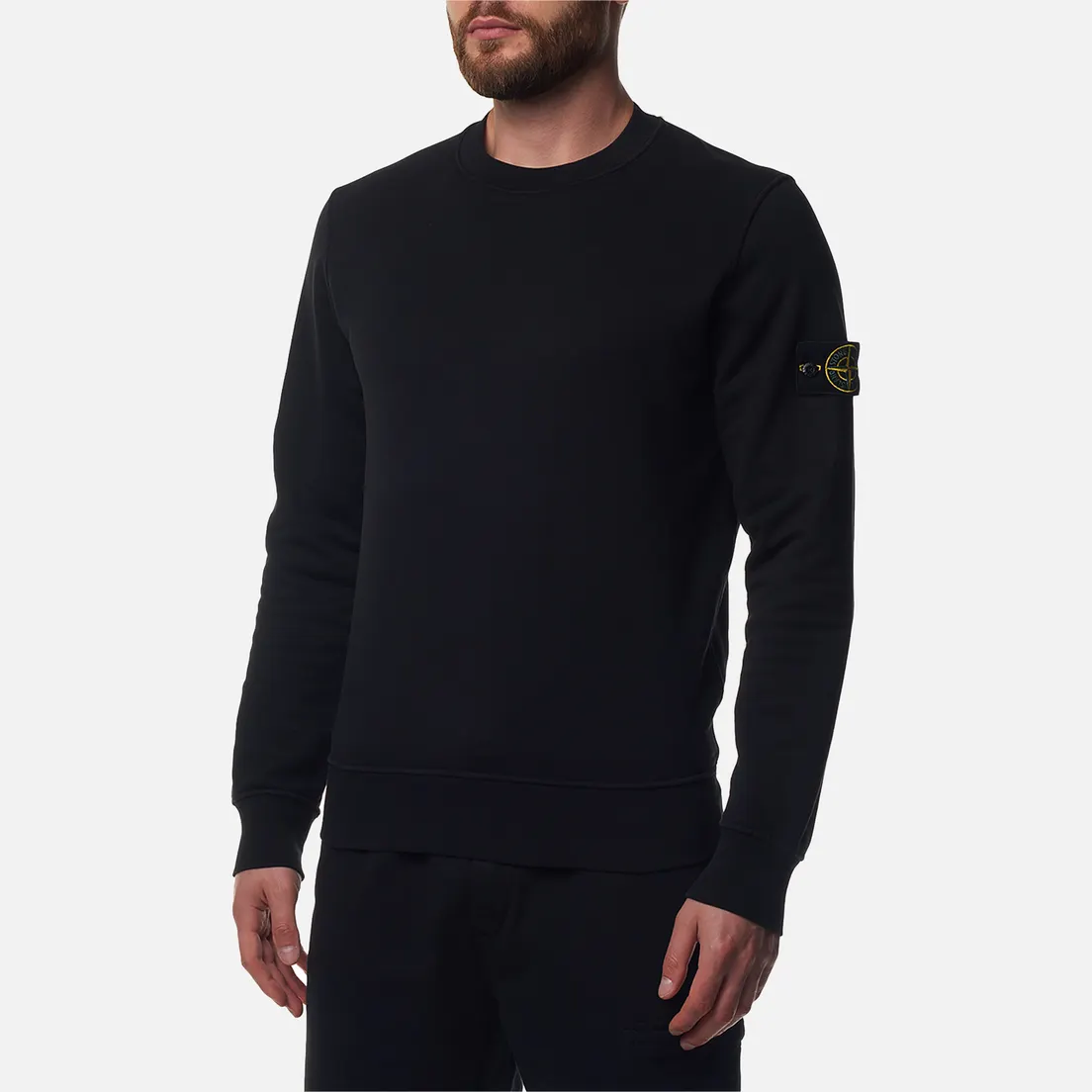 Stone Island Мужская толстовка Basic Crew Neck Regular Fit