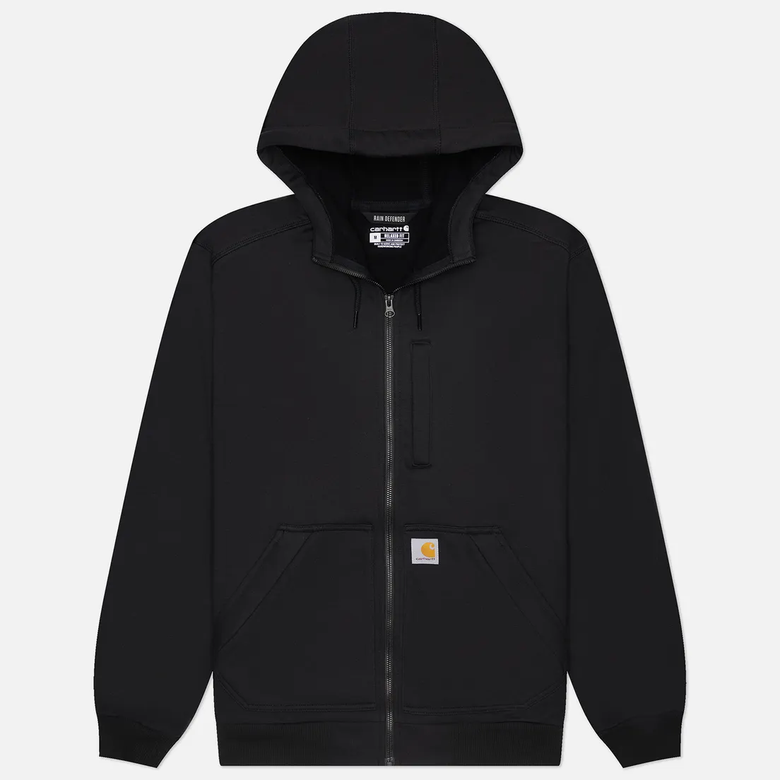 Carhartt Мужская толстовка Wind Fighter Relaxed Fit Midweight Full-Zip Hoodie