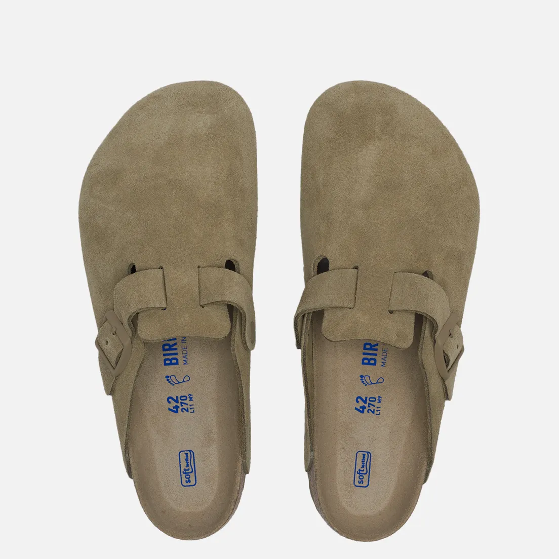 Birkenstock Мужские сандалии Boston Suede