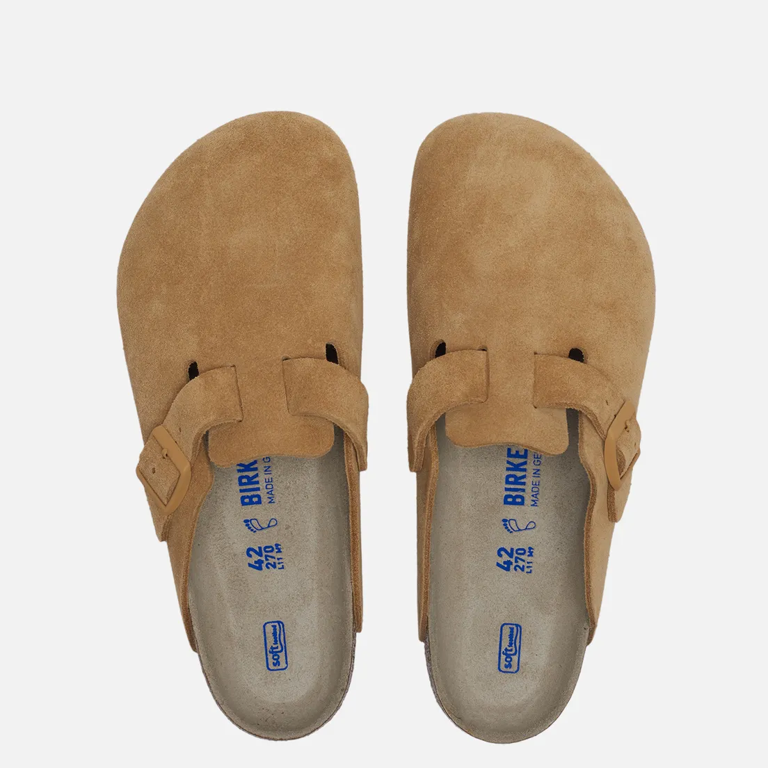 Birkenstock Мужские сандалии Boston Suede
