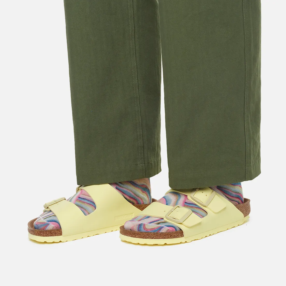 Birkenstock Женские сандалии Arizona Vegan Birko-Flor Nubuck