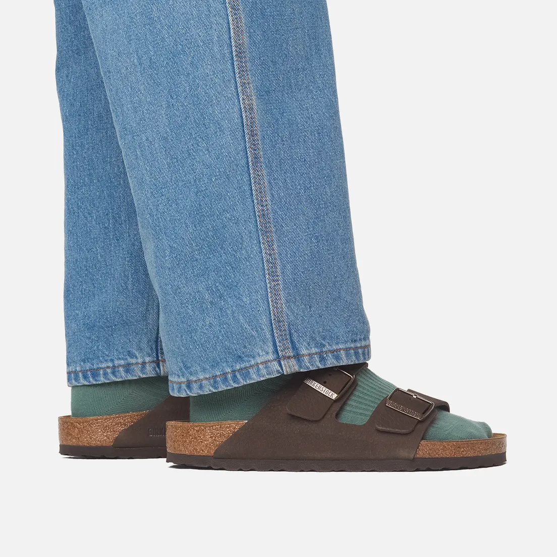 Birkenstock Мужские сандалии Arizona Nubuk Leather