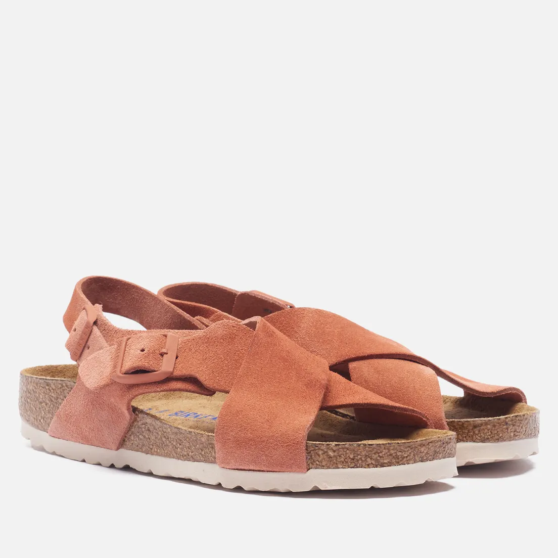 Birkenstock Женские сандалии Tulum Soft Footbed Suede Leather