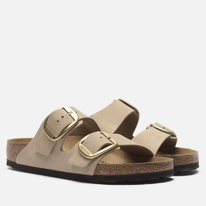 Женские сандалии Birkenstock Arizona Big Buckle Nubuck Leather Regular