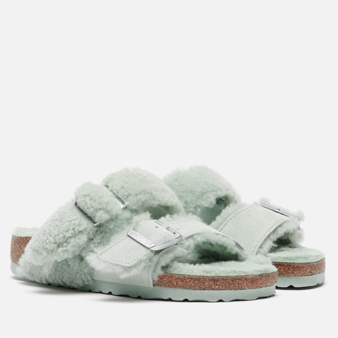 Женские сандалии Birkenstock Arizona Teddy Split
