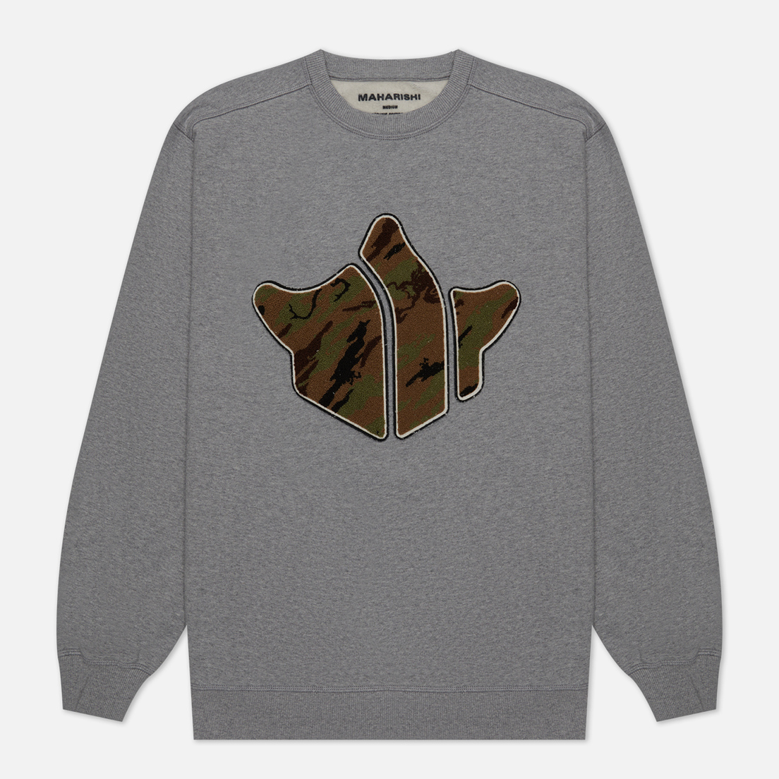 maharishi Мужская толстовка Maha Temple Crew Neck