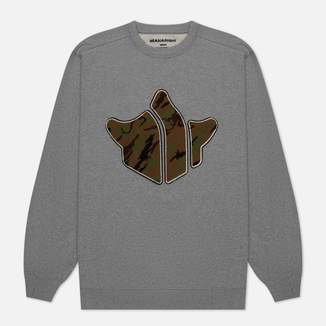 maharishi Мужская толстовка Maha Temple Crew Neck