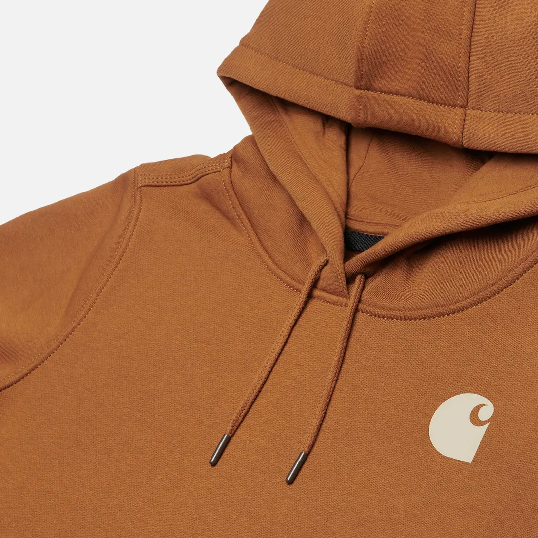Carhartt Женская толстовка Relaxed Fit Midweight Logo Sleeve Graphic Hoodie