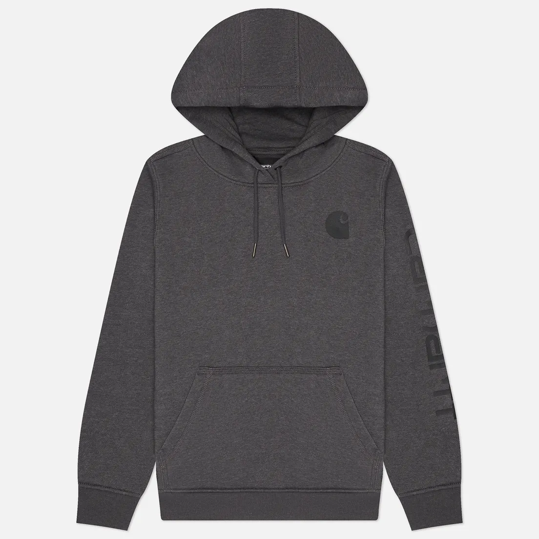 Carhartt Женская толстовка Relaxed Fit Midweight Logo Sleeve Graphic Hoodie