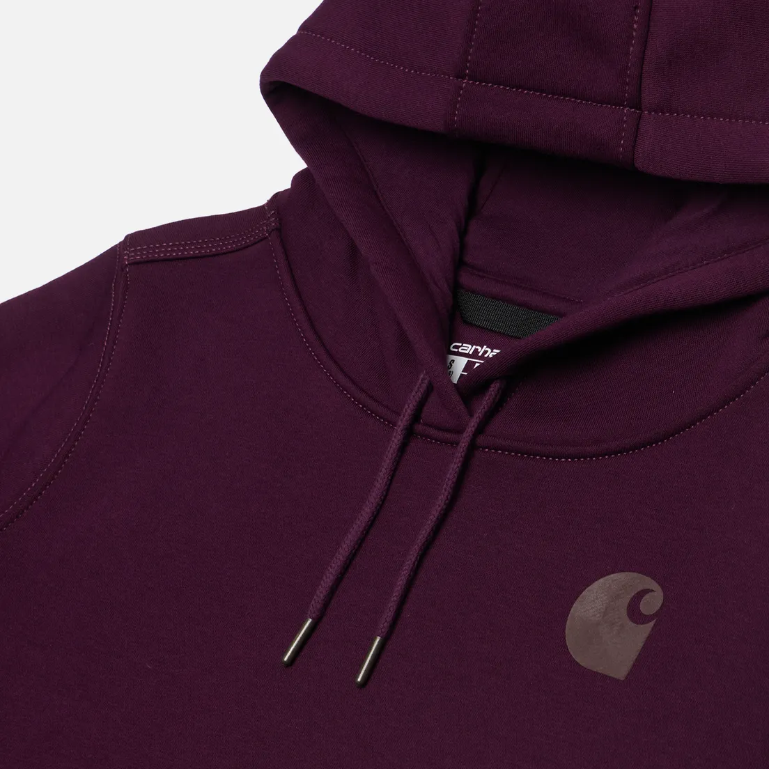 Carhartt Женская толстовка Relaxed Fit Midweight Logo Sleeve Graphic Hoodie