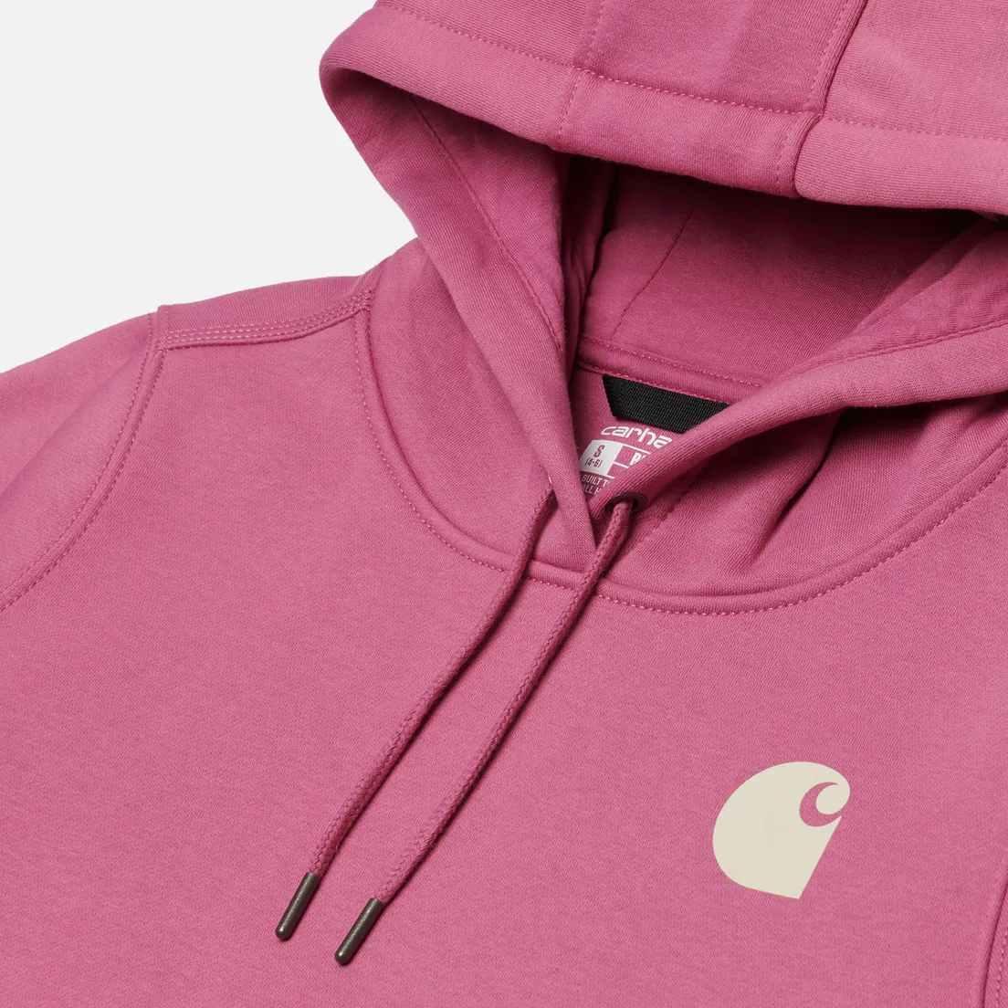 Carhartt Женская толстовка Relaxed Fit Midweight Logo Sleeve Graphic Hoodie