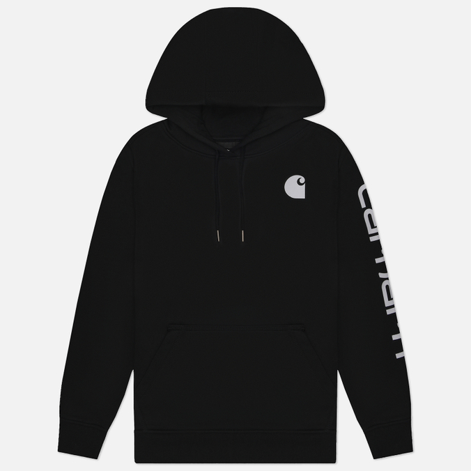 Женская толстовка Carhartt Relaxed Fit Midweight Logo Sleeve Graphic Hoodie